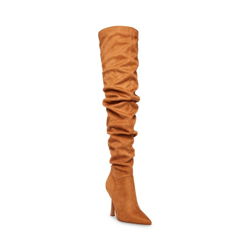 Botas Hasta La Rodilla Steve Madden Cynthia Mujer Marrones | ES GH36S2